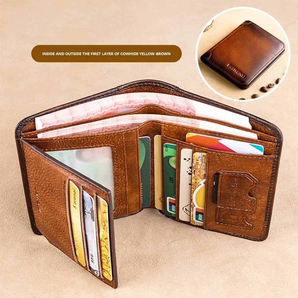 Banyanu®  Men's RFID Blocking Wallet