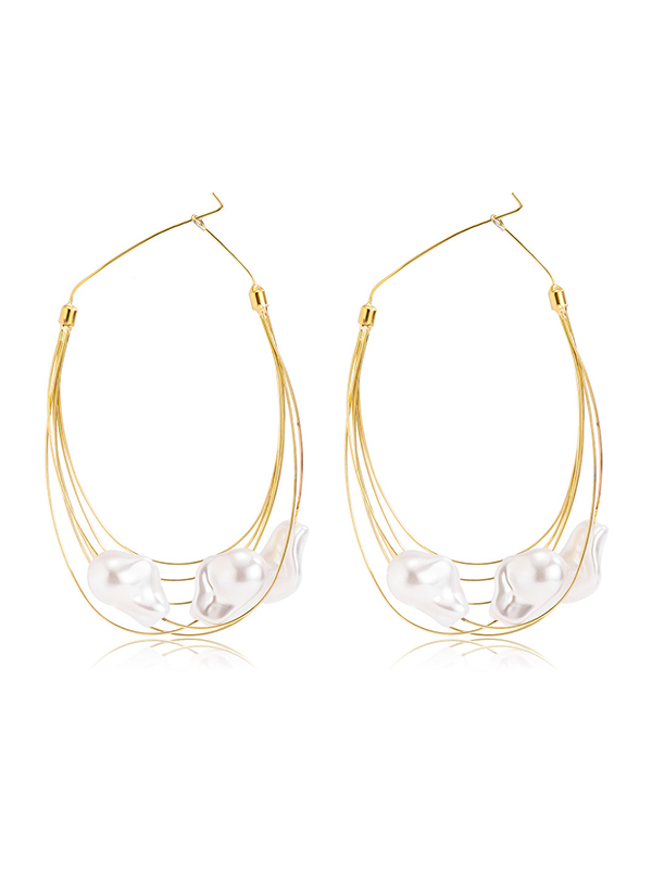 Tasseled Pearl Ear-Ring