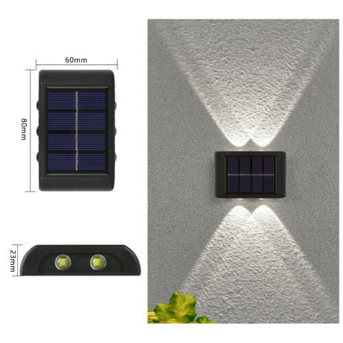 Waterproof Solar Powered Outdoor Patio Wall Decor Light🔥BUY MORE SAVE MORE