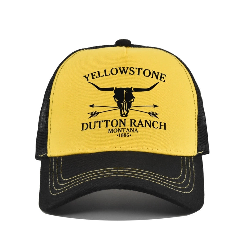 Unisex Minimalist Letter Color Block Solid Color Curved Eaves Baseball Cap