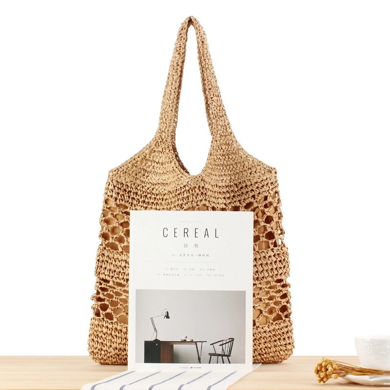 Women's Vacation Classic Style Solid Color Paper Shopping Bags