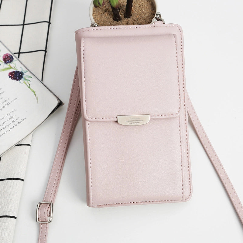 Korean Pu Long Large Capacity Multi-purpose Wallet Mini Mobile Phone Bag