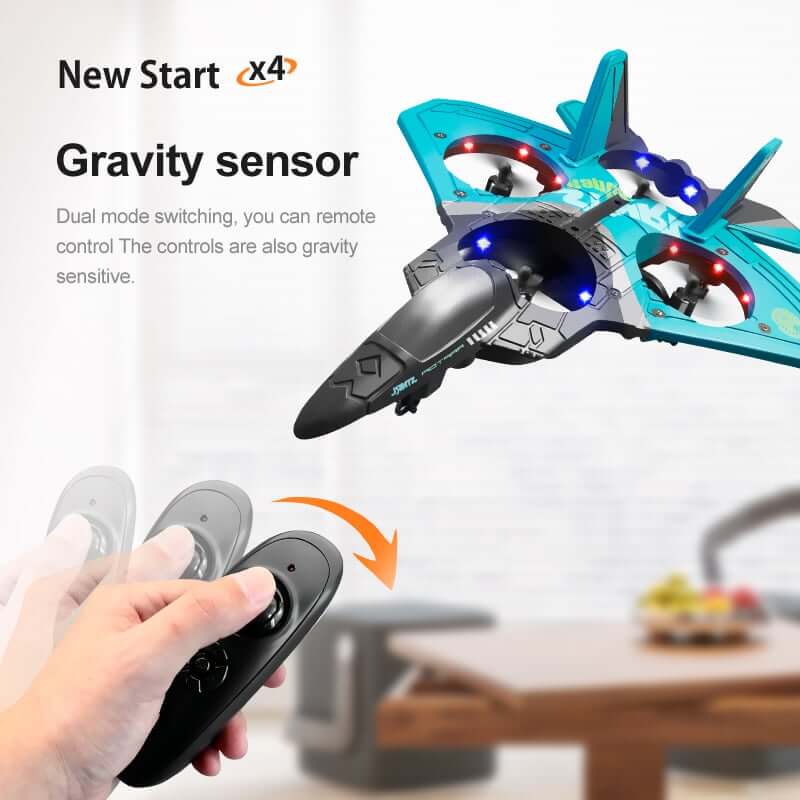 🔥V17 Jet Fighter Stunt RC Airplane