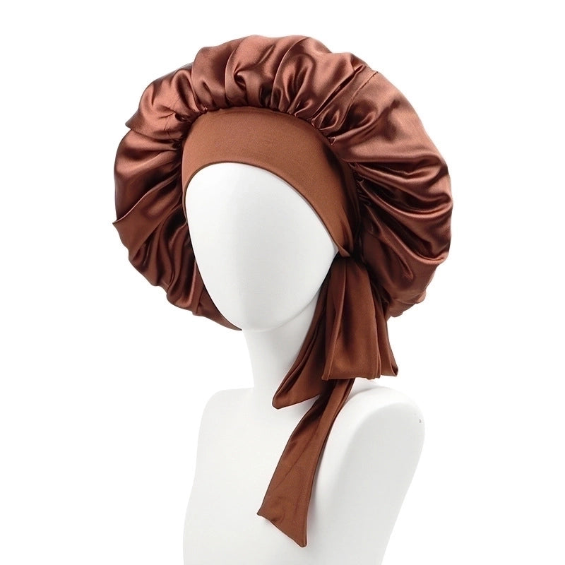 2 Pieces Women's Solid Color Solid Color Eaveless Hair Cap