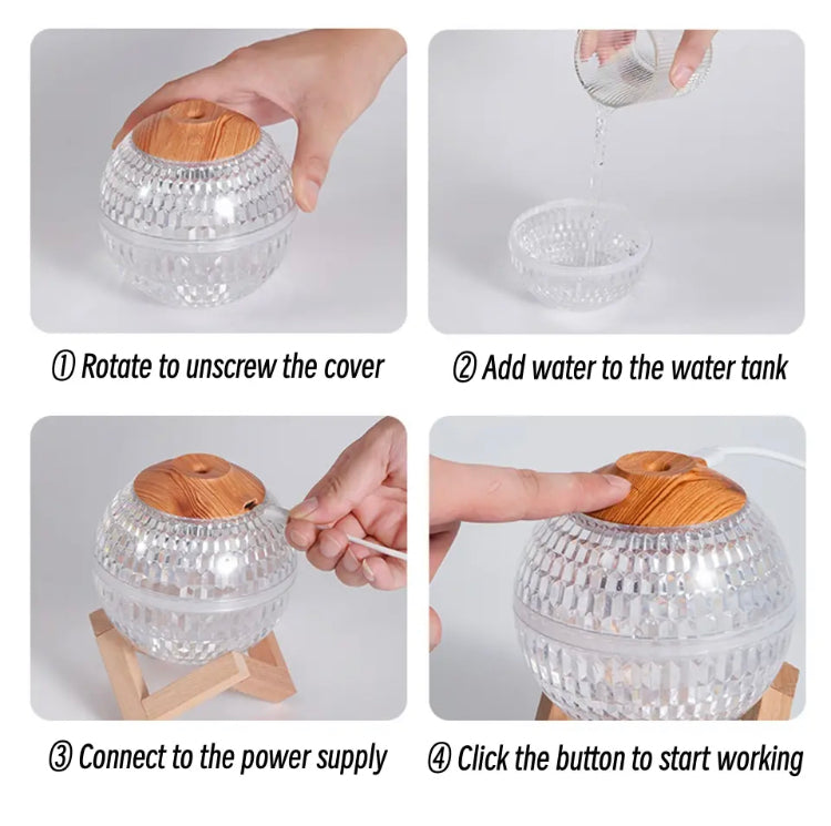 CRYSTAL BALL ULTRASONIC AIR HUMIDIFIER