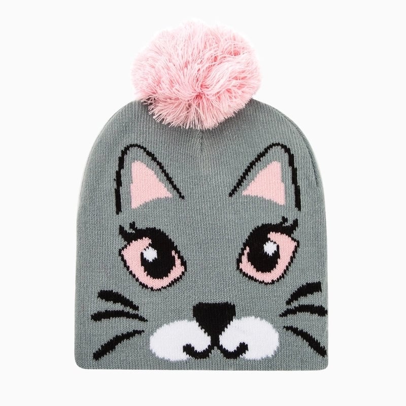 Children Unisex Cartoon Style Cute Animal Wool Cap