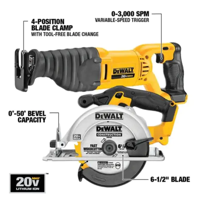 💥Clearance Sale🔥DEWALT BEST 20 VOLT MAX LITHIUM ION CORDLESS COMBO KIT (24 TOOLS)