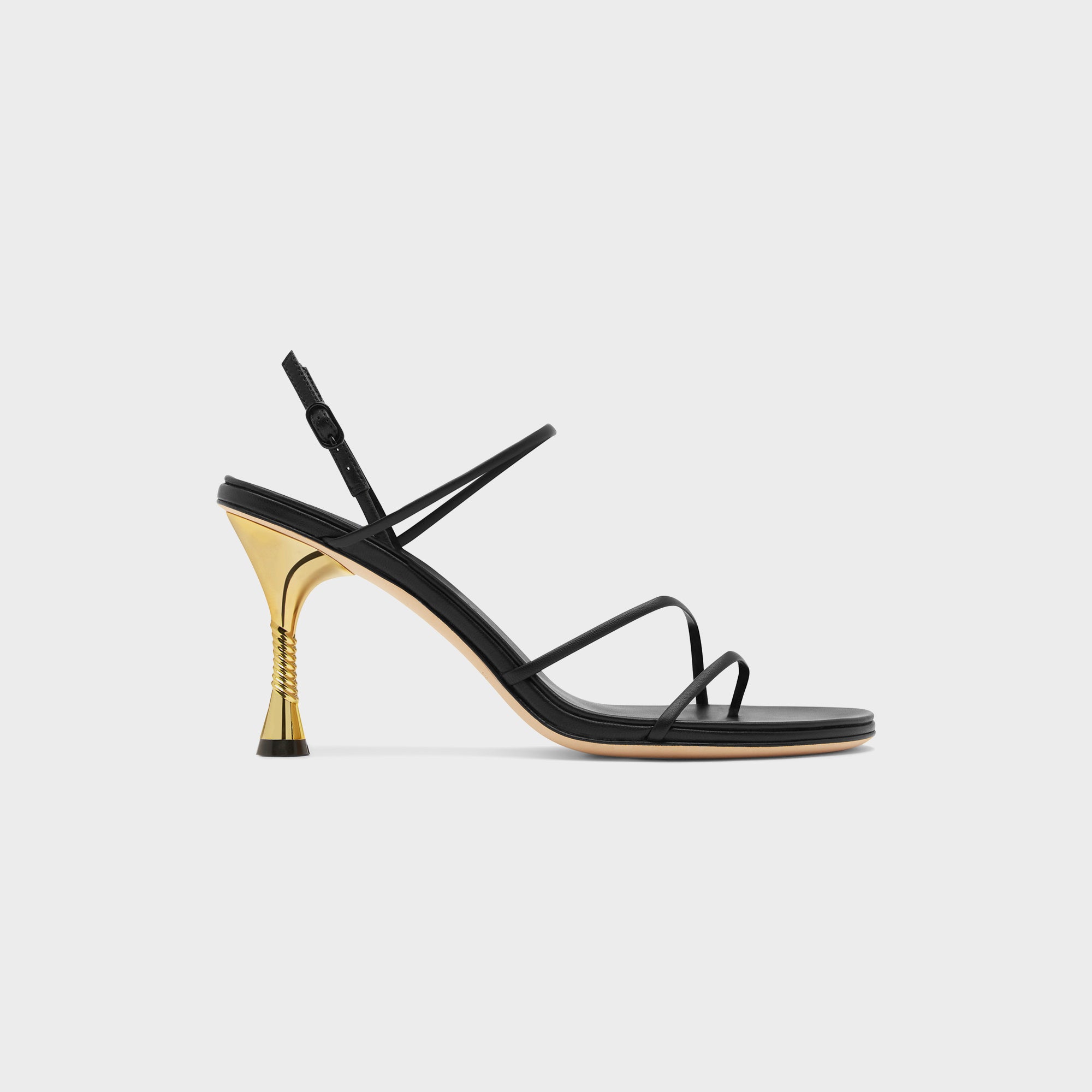 Studio Amelia Helix 90 Sandal - Black
