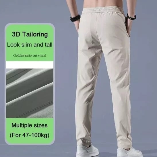 MEN'S STRAIGHT ANTI-WRINKLE CASUAL PANTS(Buy 2 Free Shipping)
