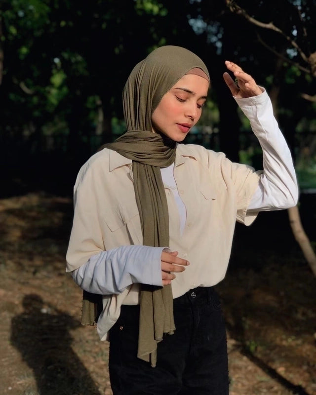 Unisex Minimalist Solid Color Polyester Kerchief