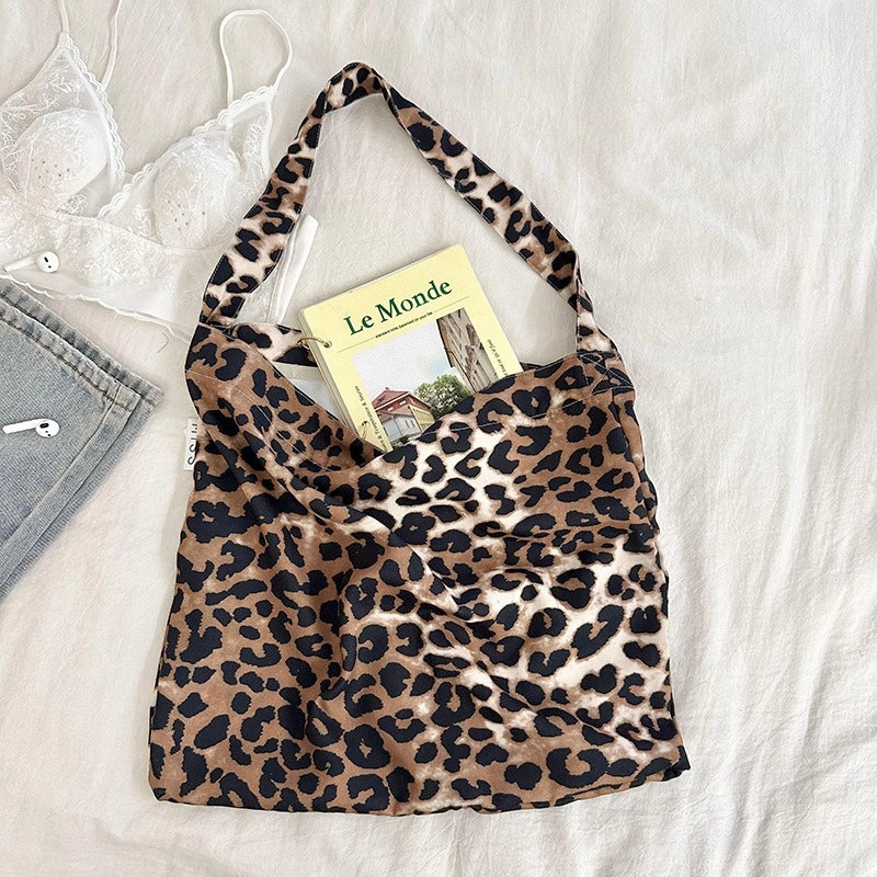 Niche Canvas Bag For Women 2024 New Summer Design Sense High Quality Artistic Floral Canvas Bag