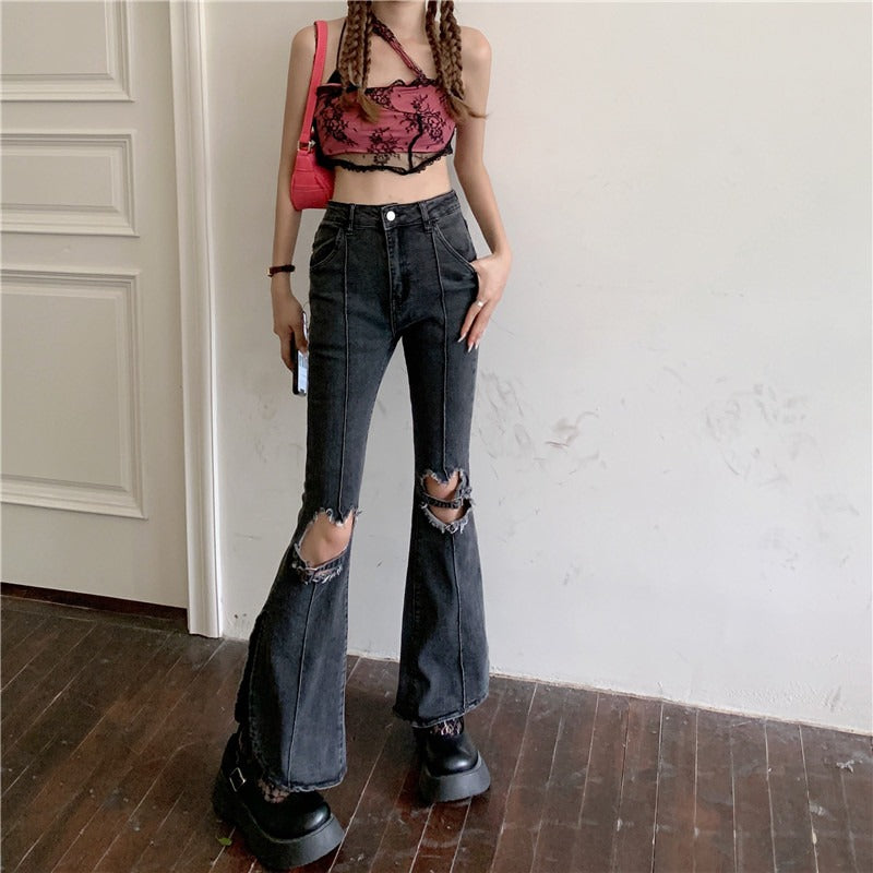 Y2K Fashion jeans KF11205