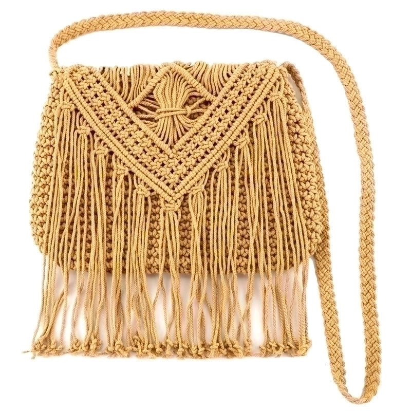 Women's Medium Straw Solid Color Vacation Zipper Straw Bag