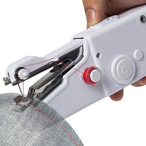 PORTABLE HANDHELD SEWING MACHINE FOR QUICK AND EASY REPAIRS
