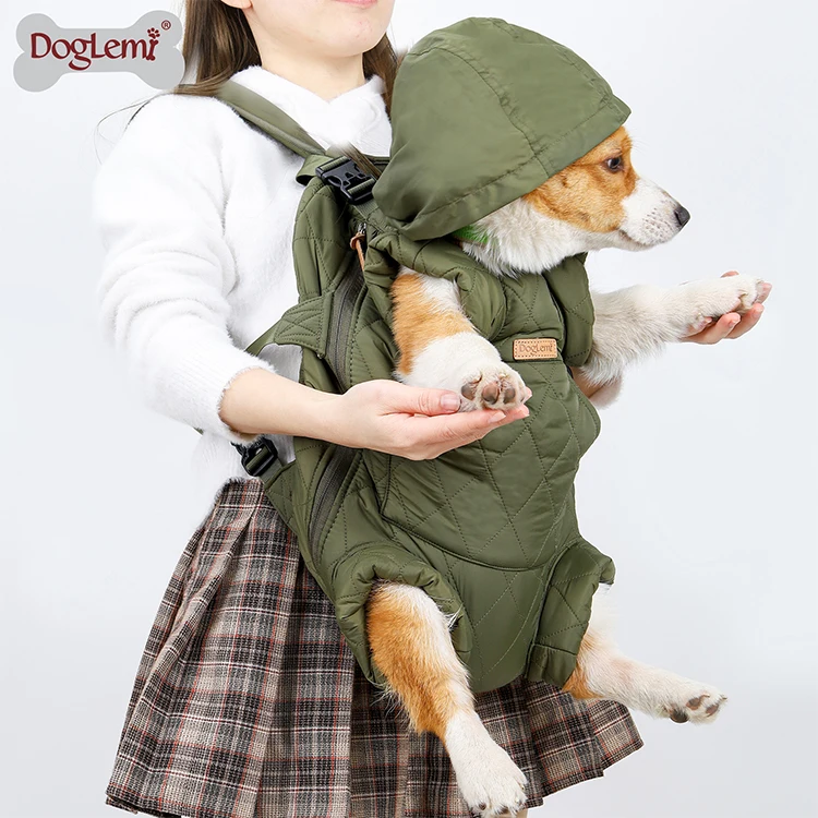 Winter cozy portable travel pet bag carrier backpack .Comfort warm backpack dog supplies