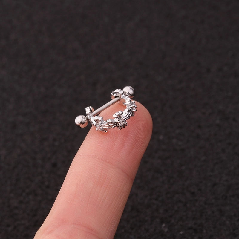 Ear Cartilage Rings & Studs Exaggerated U Shape Metal