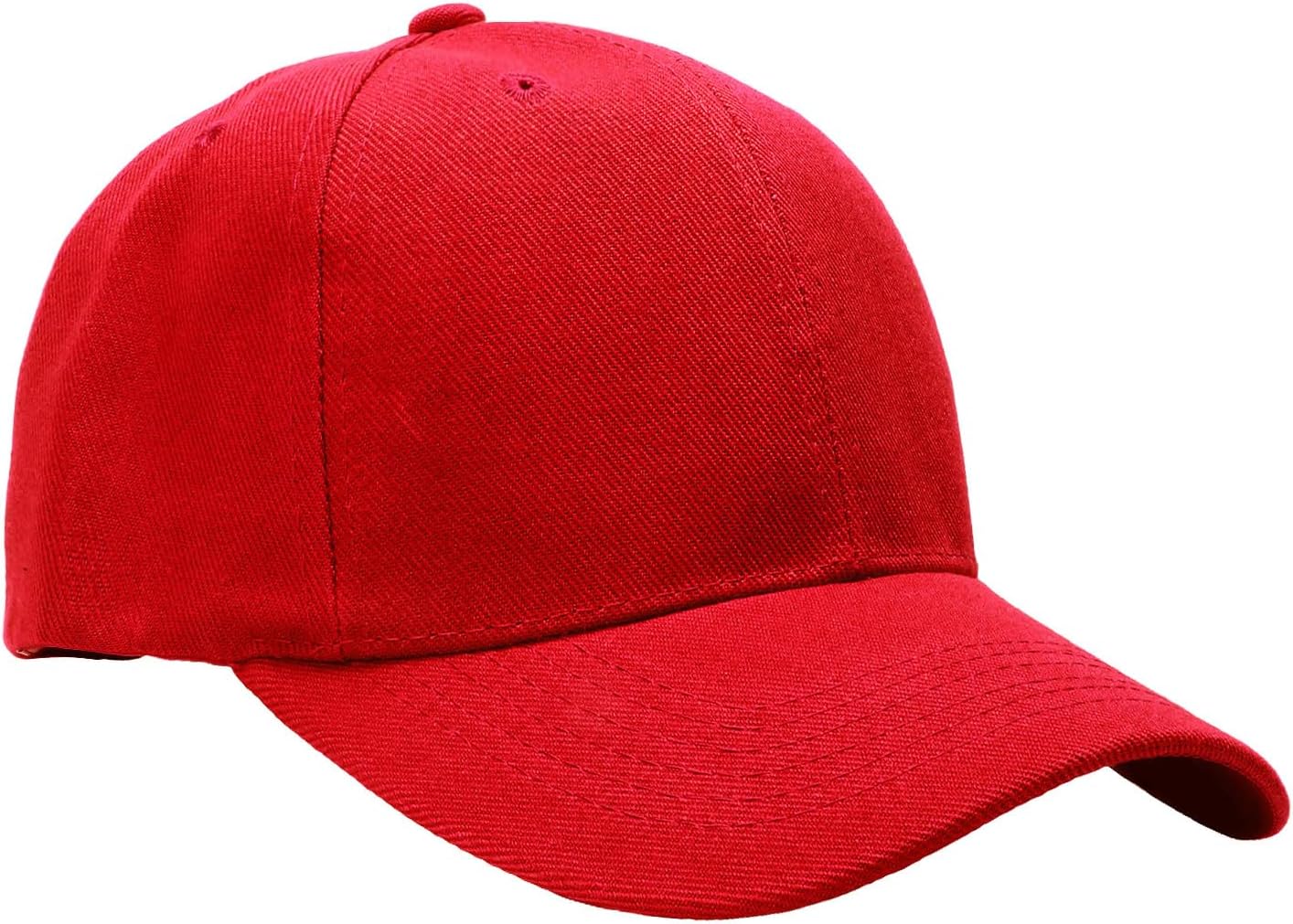 Falari Wholesale Bulk Lot 12-Pack Baseball Cap Adjustable Size Plain Blank Solid Color