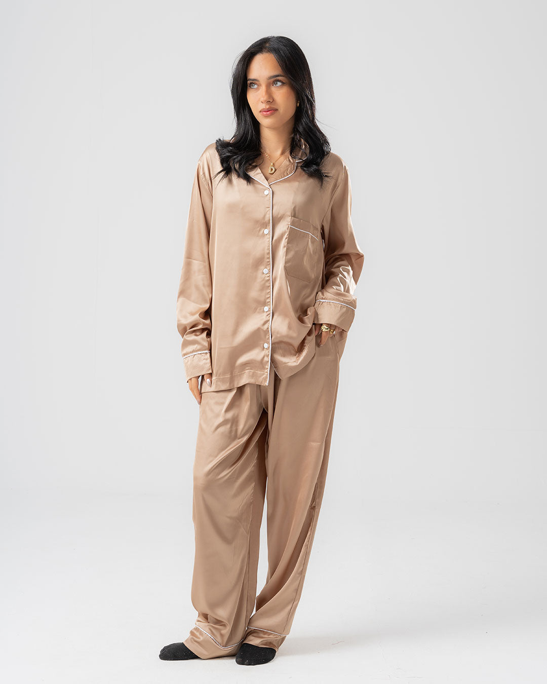 Women's Satin PJ Set