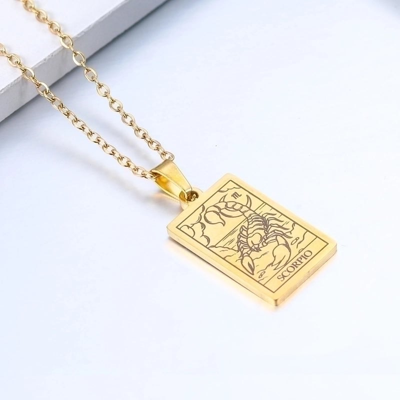 Minimalist Constellation Stainless Steel Plating Necklace