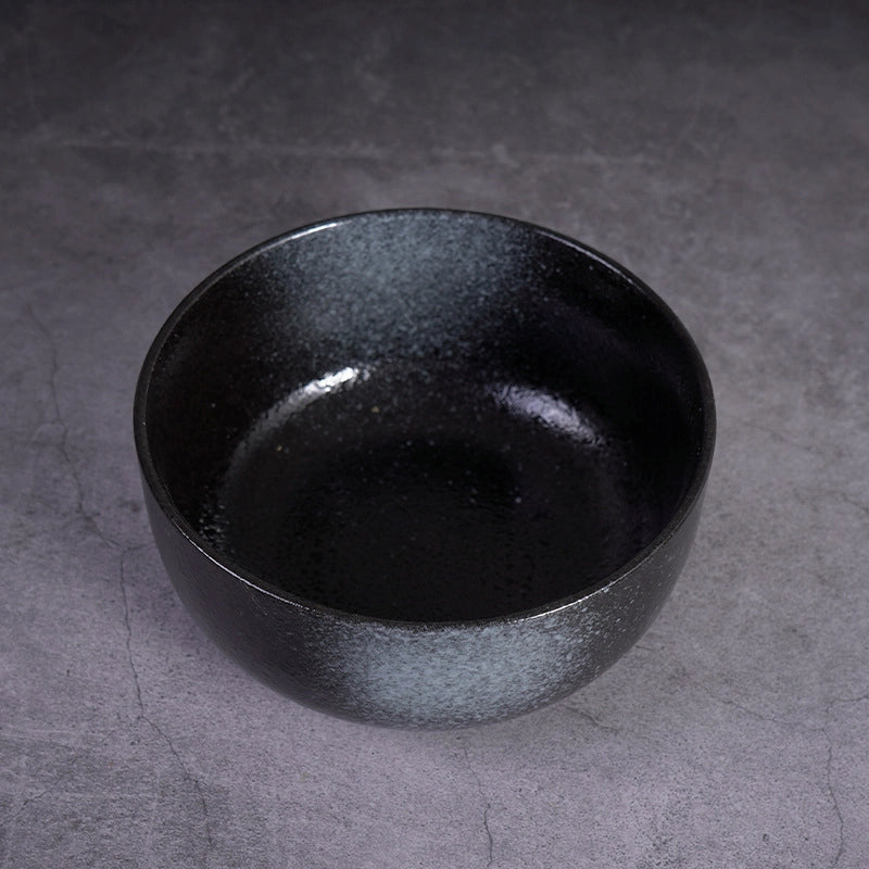 Ceramic Retro Soup Bowl Salad Bowl Dishes Dish Bowl Ramen Bowl Large Soup Household Bowl