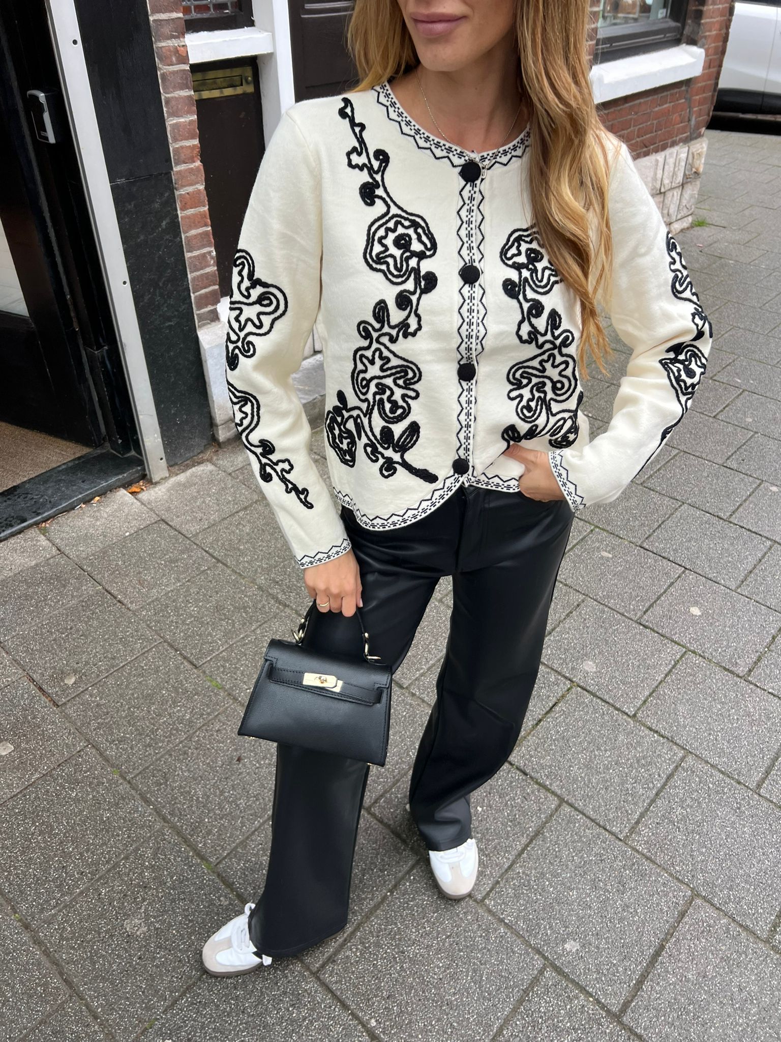 Mila Cardigan Ecru