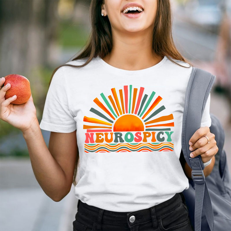 Neurospicy ADHD Teacher T-Shirt