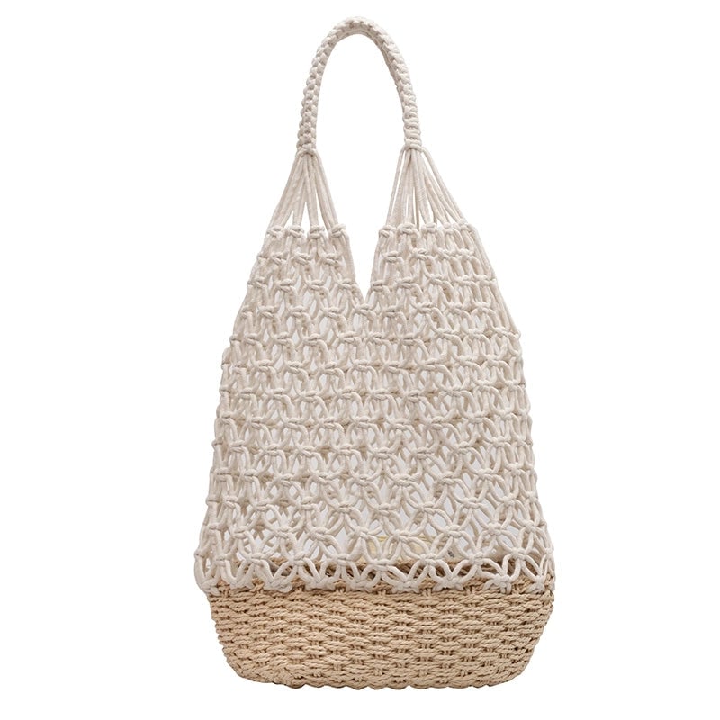 Women's All Seasons Straw Basic Shoulder Bag