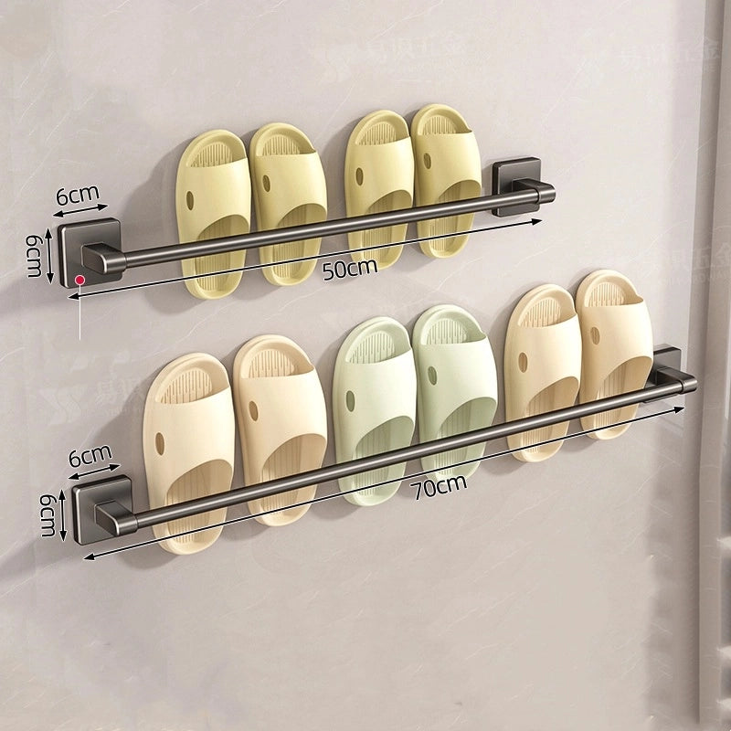 Casual Solid Color ABS Bathroom Racks