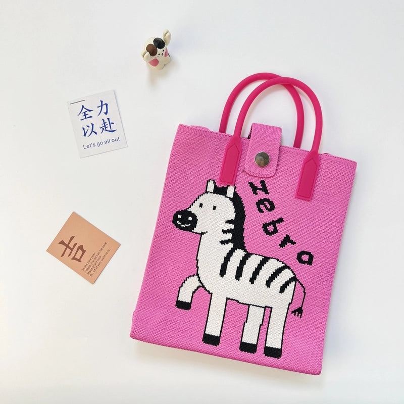 Women's Polyester Color Block Vintage Style Classic Style Square Magnetic Buckle Shoulder Bag