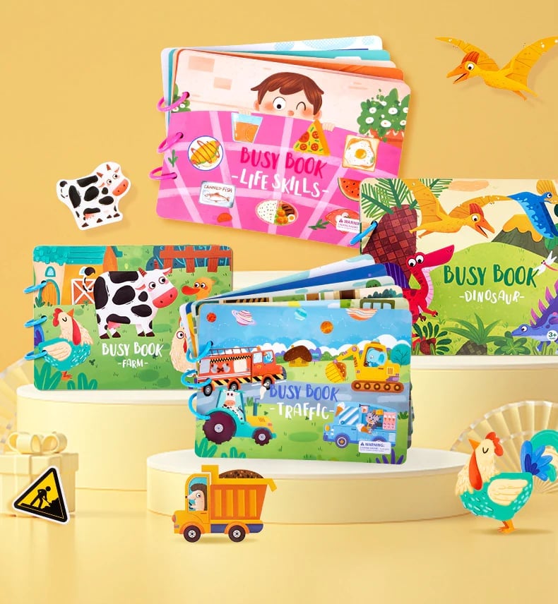 Early Christmas Sale - 48% OFF🔥Dr. Glow' s Sensory Book✨Keep Kids off Devices!