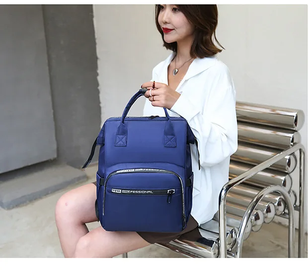 FASHIONABLE MOMMY BACKPACK LARGE CAPACITY TRAVEL STORAGE BAG