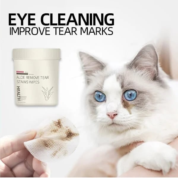 🔥Blowout  Hot Sale 🔥Pet Tear Stain Wipes & A good companion for pets(🔥BUY 3 FREE SHIPPING)