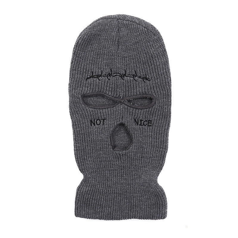 Unisex Fashion Solid Color Braid Eaveless Wool Cap