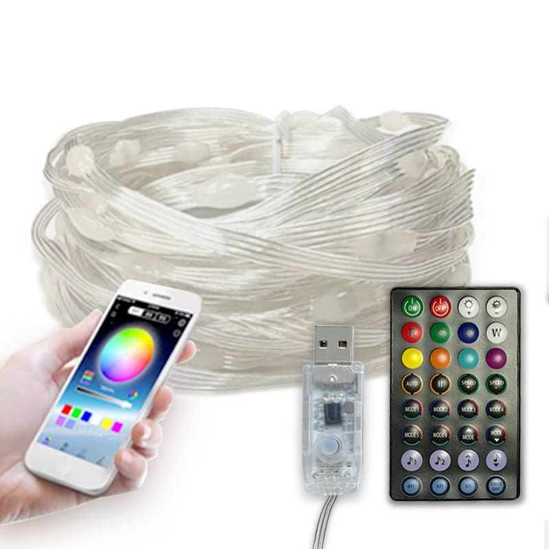 2024 New Phantom Light Strings RGB Light Strings Bluetooth APP Control