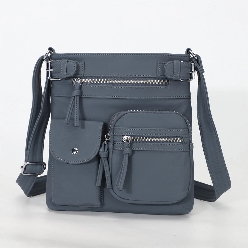 Bags Bag Women's Crossbody Bag Multifunctional Small Square Bag Fashion Niche PU Shoulder Bag