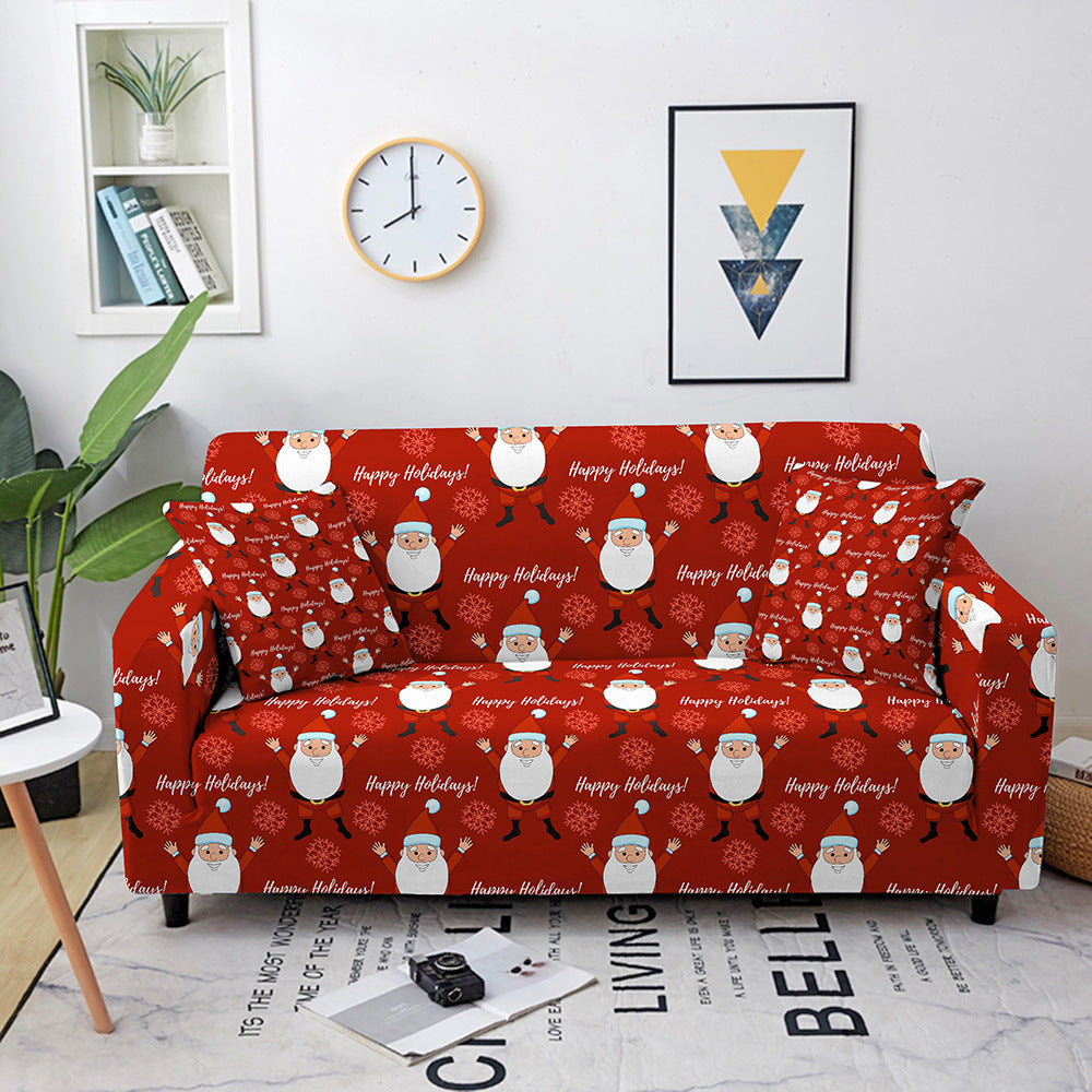 🎄Early Christmas Sale🎁2023 Merry Christmas Sofa Cover(🎉Buy Two Free Shipping)