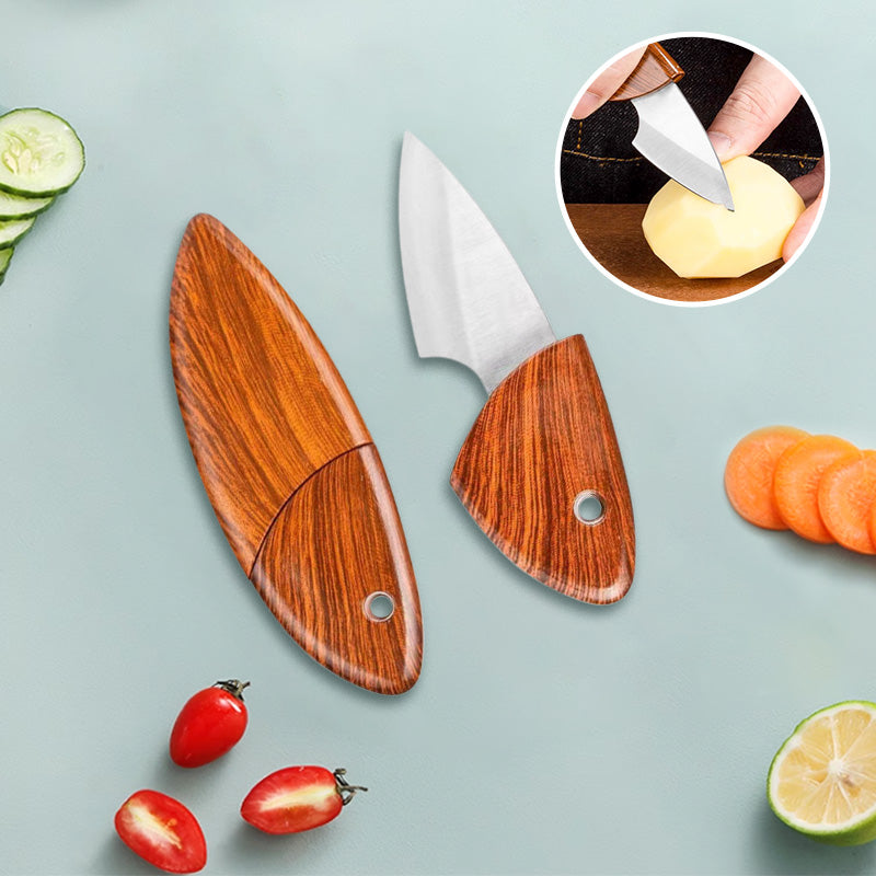 [Creative Gift] Stainless Steel Fruit Pocket Knife