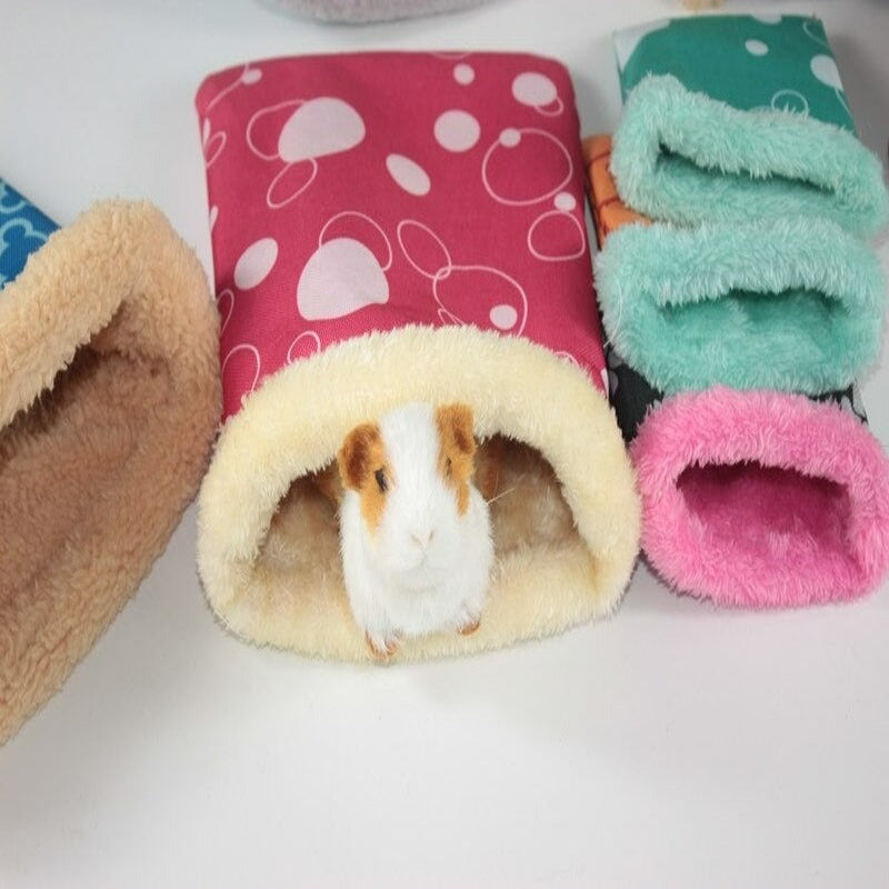 Warm Plush Hamster Bed