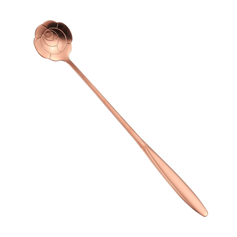Casual Flower Stainless Steel Tableware