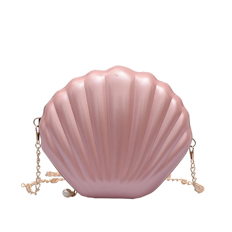 Women's Small Pu Leather Solid Color Streetwear Shell Zipper Dome Bag