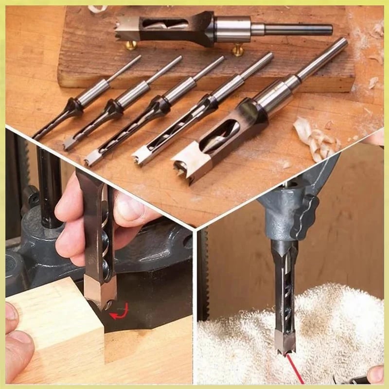 HOT SALE-Hollow Chisel Mortise Drill Tool