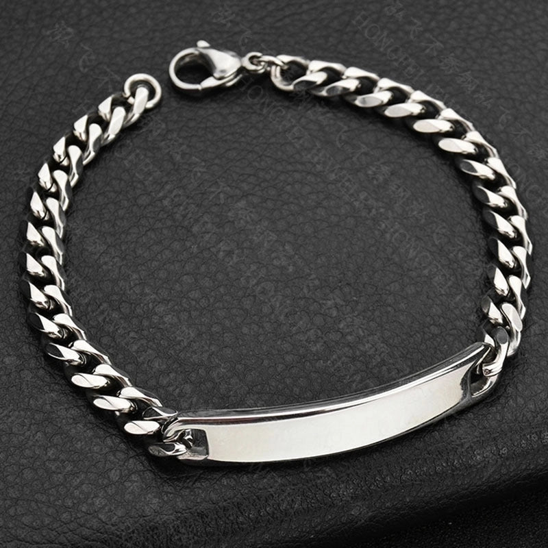 Minimalist Geometric 304 Stainless Steel 18K Gold Plated No Inlaid Stainless Steel Bracelets In Bulk