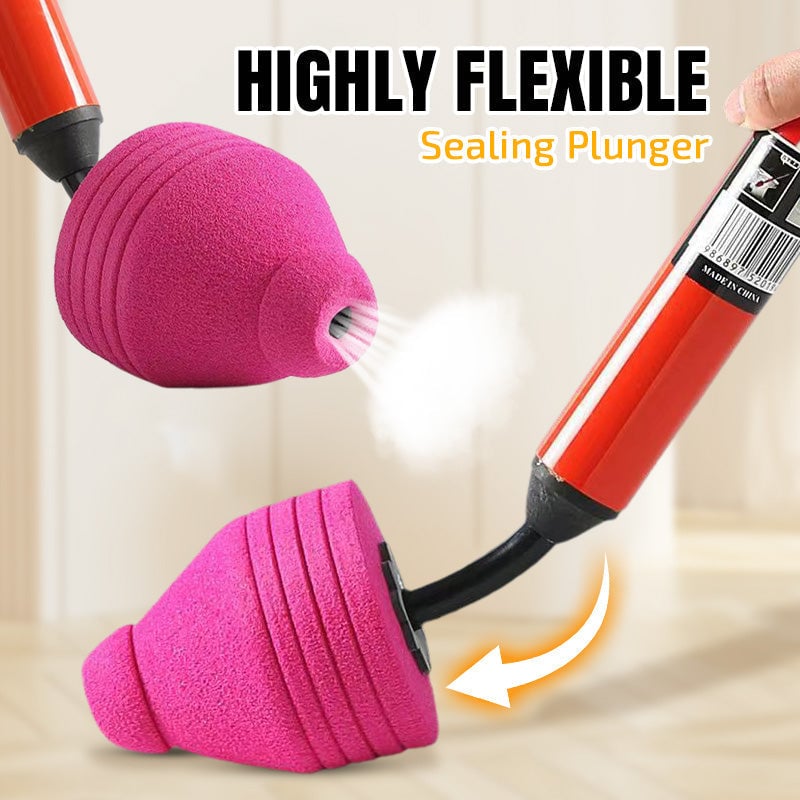 (🔥HOT SALE NOW 47% OFF) - Household High-Pressure Toilet Unblocker