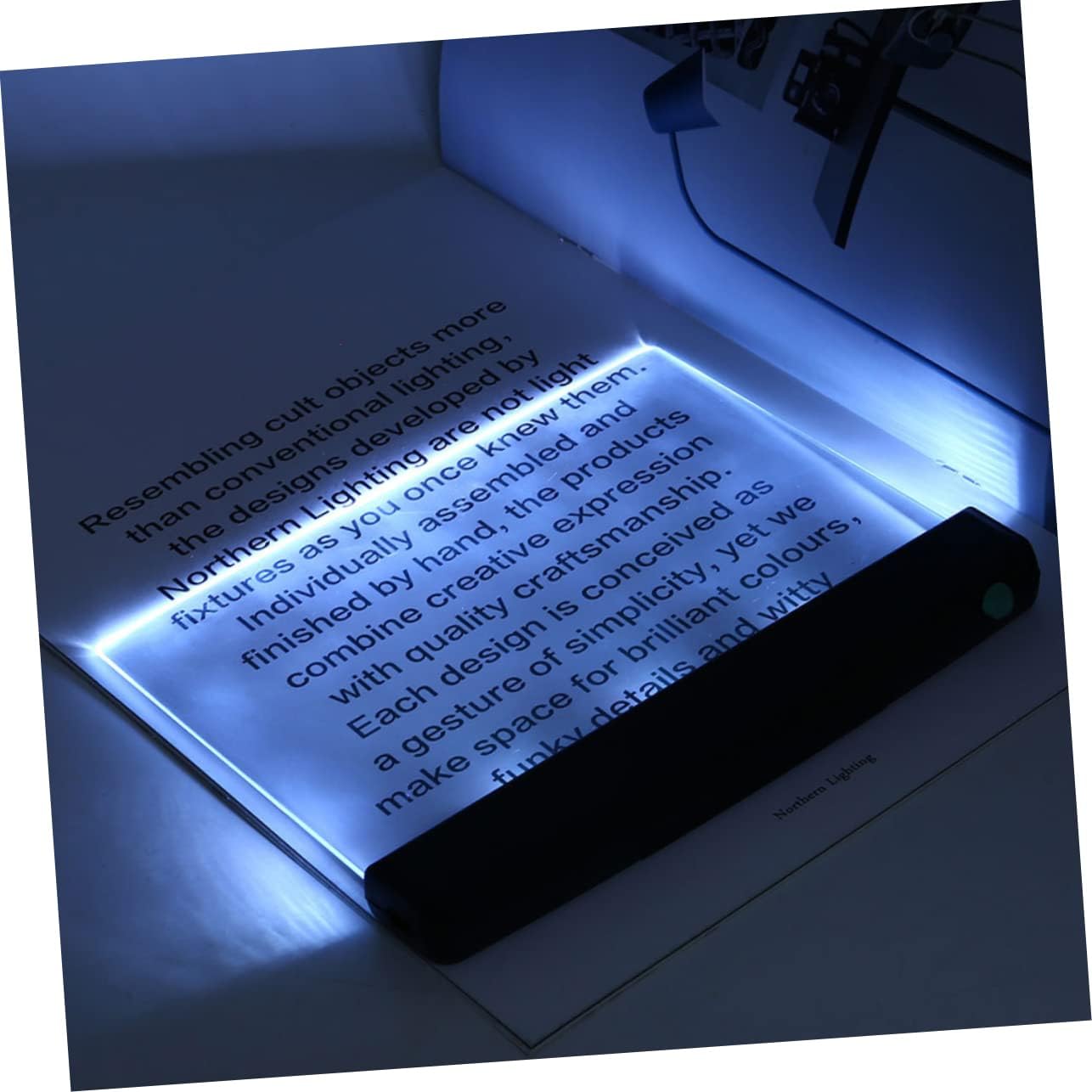 Book Reading LED Light Panel Vision Lamp Pad Eyes Protect Panel