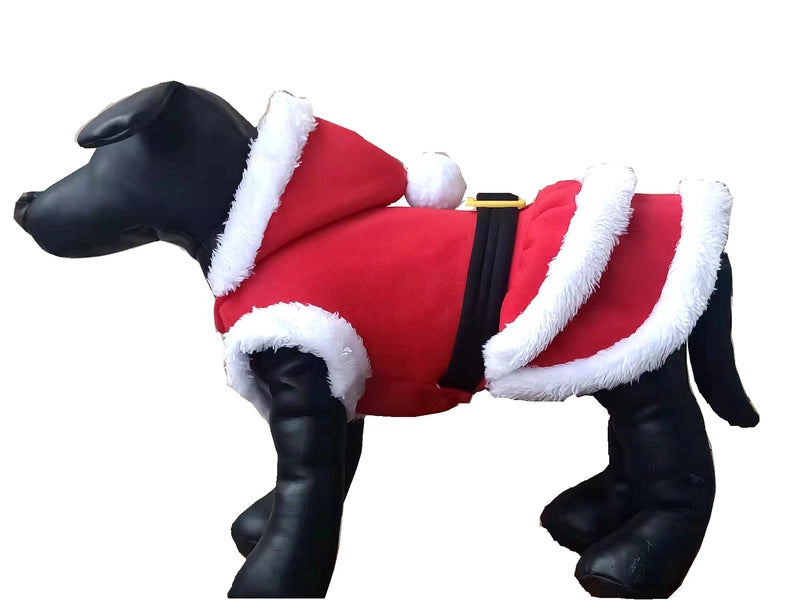 Pet Transformation Clothes Dog Clothes Christmas Cloak Dog Christmas Clothes Santa Claus Dog Standing Clothes Model
