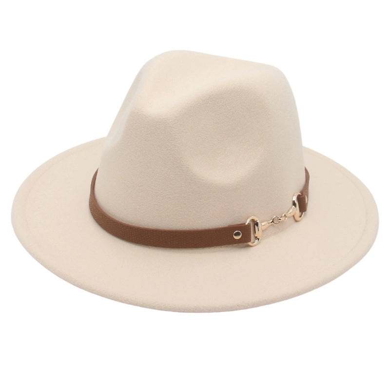 Top Hat Shanghai Beach Gentleman Performance Outdoor Travel Autumn And Winter Hat Fedora