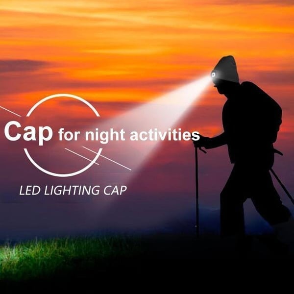 ⏰🔥Hot Sale 49% OFF🔥🎁LED Beanie Light