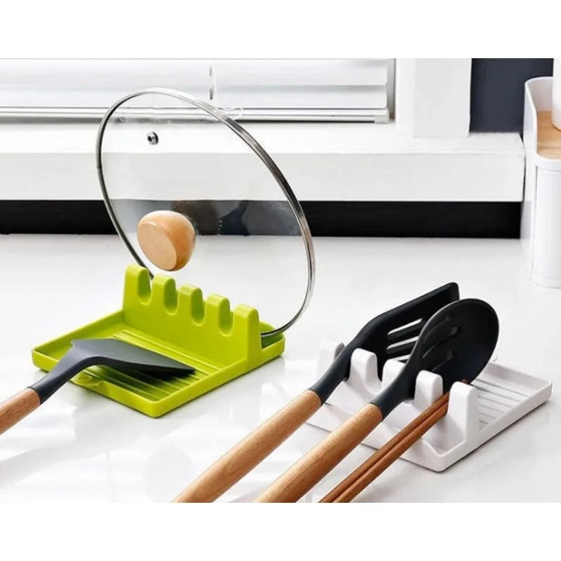 Multi-functional Household Kitchen Spoon Rests Holder.