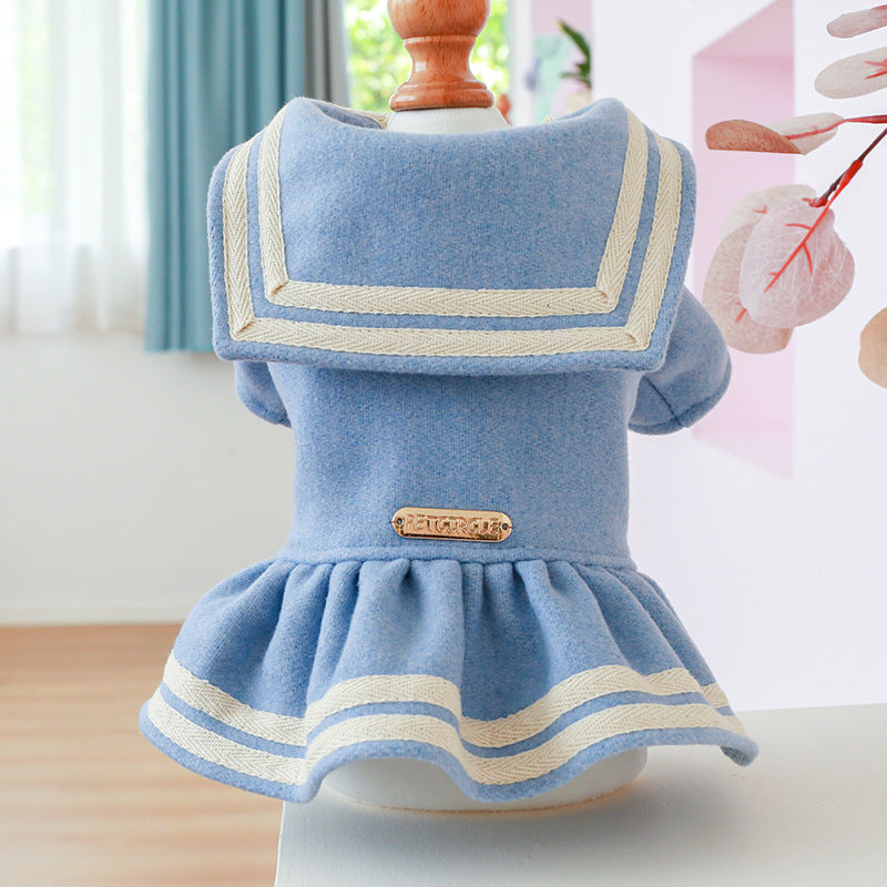 Cape Design Dog Cat Dress Coat