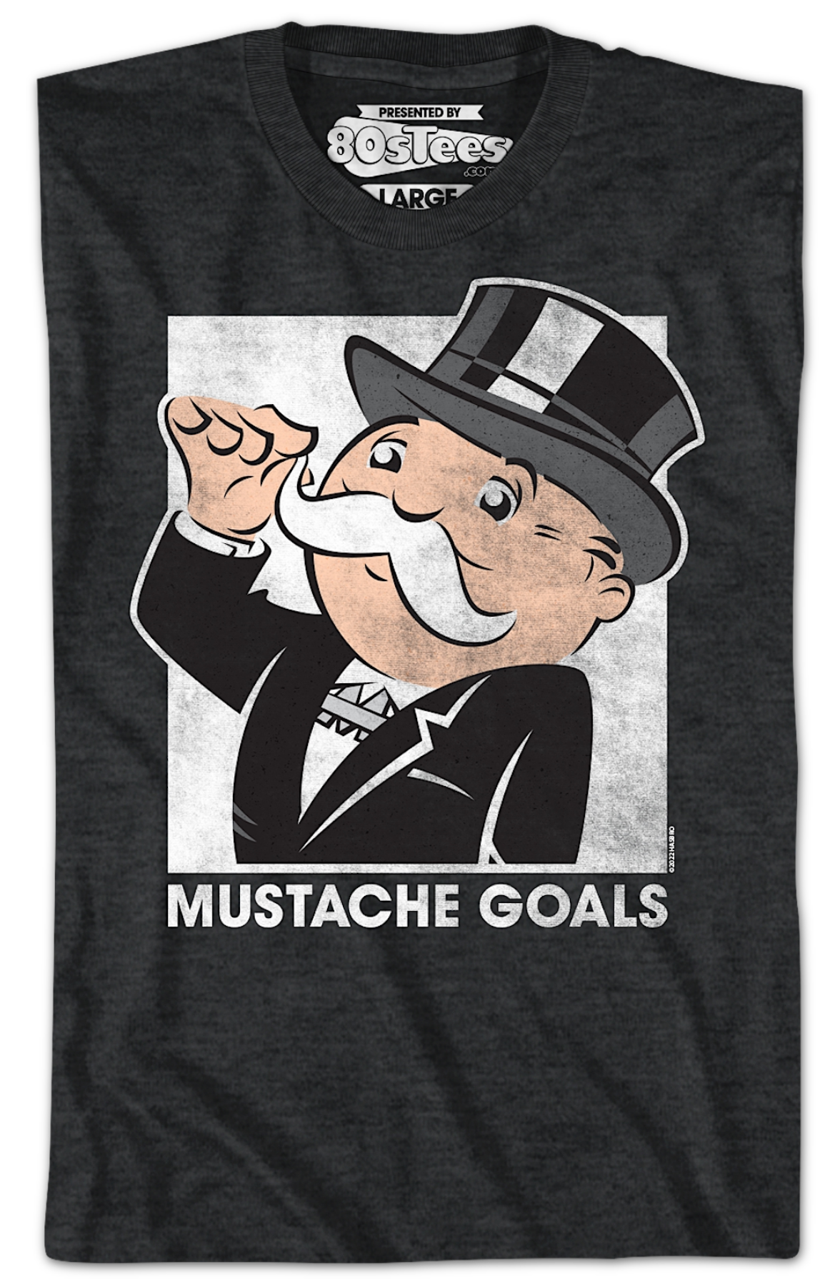 Mustache Goals Monopoly T-Shirt